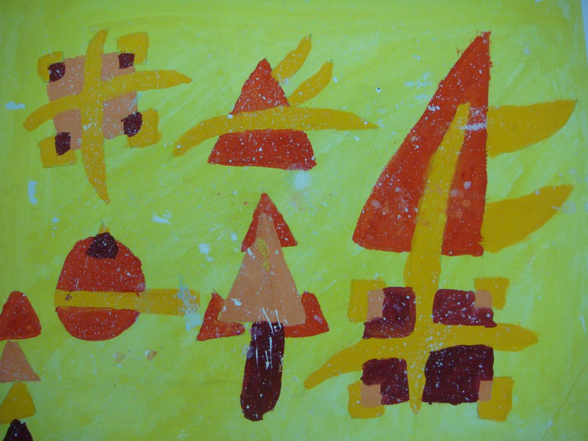 抽象画-四仁-黄凯昕